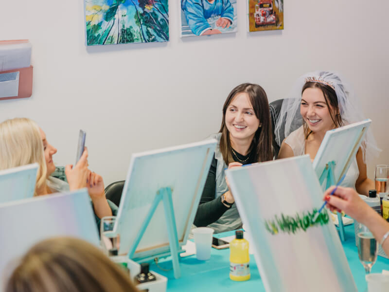 Paint and Sip classes Perth ClassBento